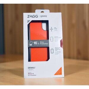 Zagg Gear4 Denali Black iPhone 13 Case With 16ft Drop Protection & Antimicrobial